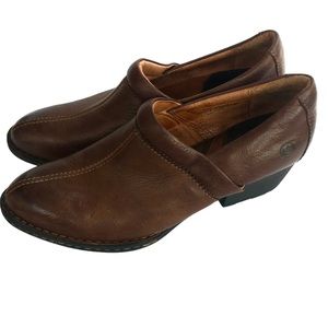 Born Brown Ankle Booties